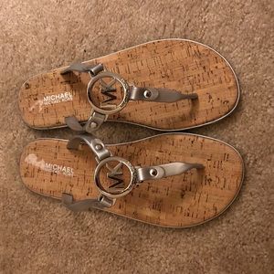 Authentic Michael Kors cork sandals